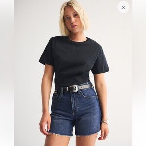 Abercrombie & Fitch Dad Jean Shorts